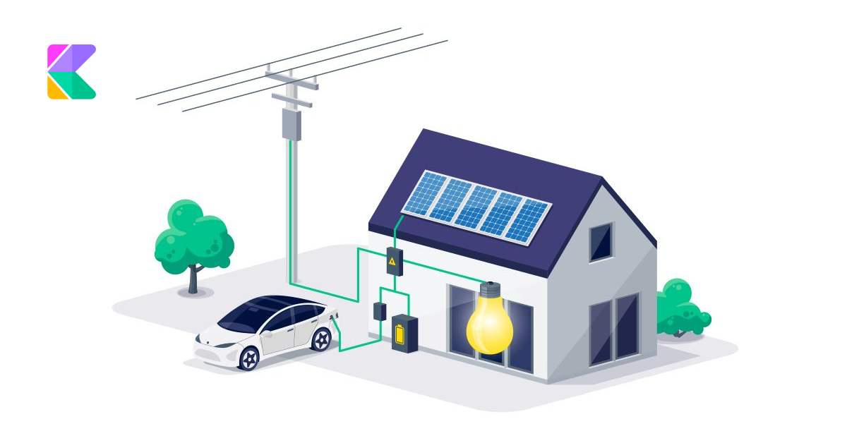 Aurinkopaneelien avulla voidaan tuottaa sähköä talouden käyttöön ja myydä ylijäämäsähkö suoraan verkkoon.
